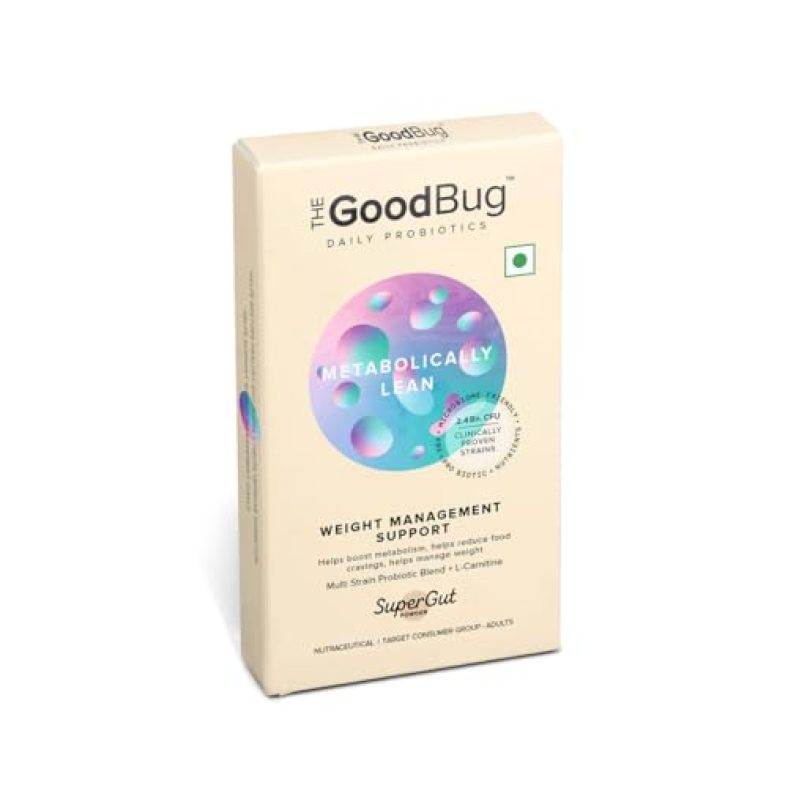 The Good Bug Metabolically Lean Supergut Powder | Probiotics + L-Carnitine | For Men & Women | 3 Days