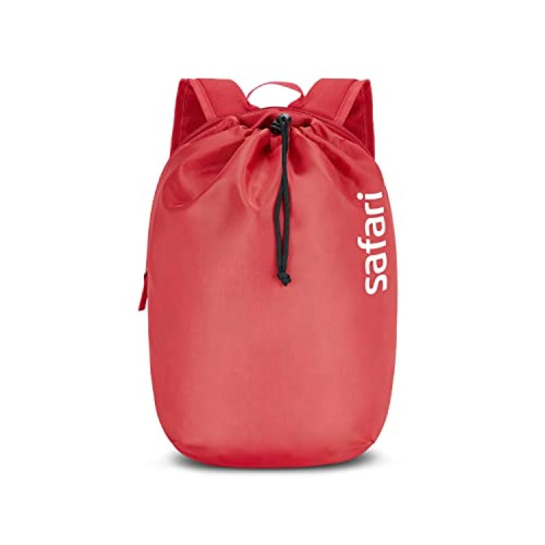 Safari 15 Ltrs Casual/School/College Backpack- Cherry Red Small