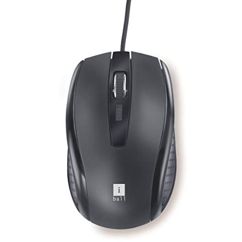 Iball Style36 Advanced Optical Usb Mouse,Black