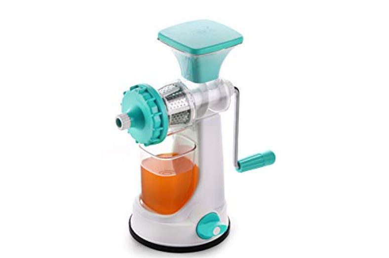 Ganesh Fruit & Vegetable Steel Handle Juicer, Blue