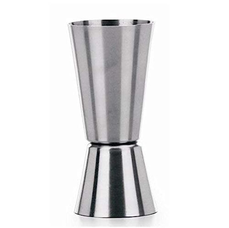 Dynore Stainless Steel Tall Peg Measure Of 30/60 Ml