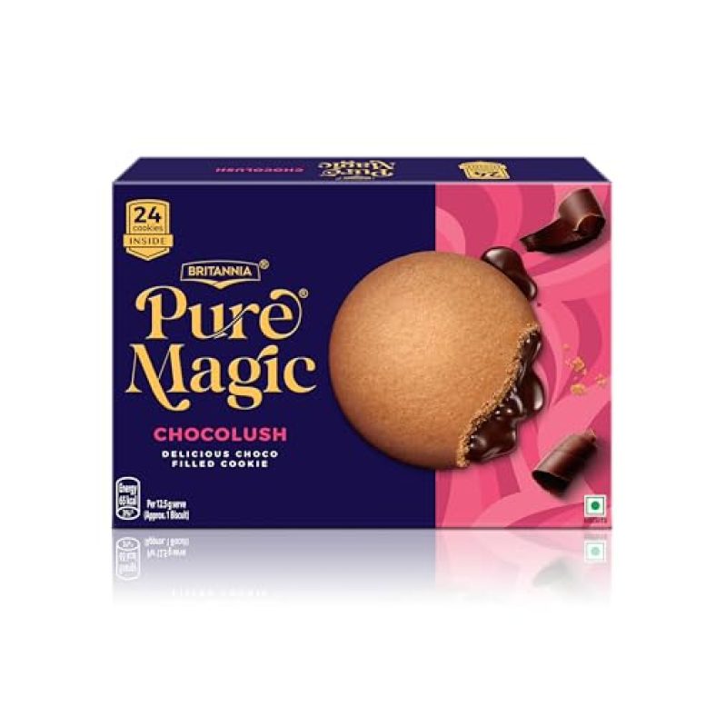Britannia Pure Magic Chocolush Biscuits, 300 G
