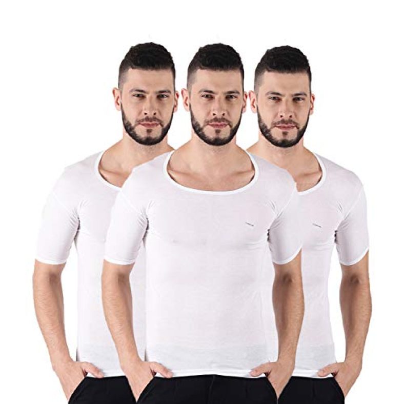 Dollar Pack Of 3 Lehar Mens White Vest