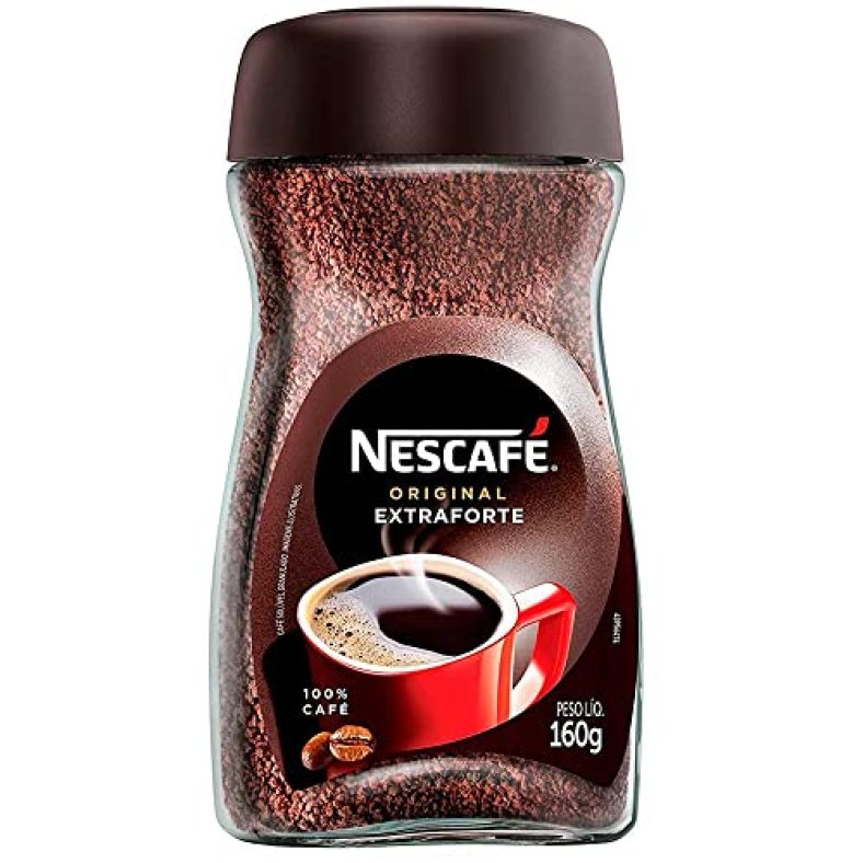 Nescafe Original Extra Forte Coffee 100% Cafe, 5.64 Oz ℮ 160 G