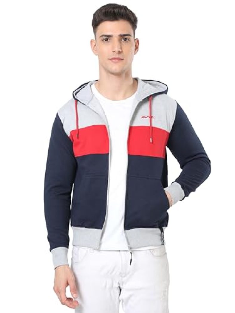 Awg All Weather Gear Cotton Multicolor Hooded For Winter, Men’S Stylish Warm Hooded Regular Sweatshirt With Hood, Cozy And Fashionable Cold Weather Apparel For Outdoor Activities_Large
