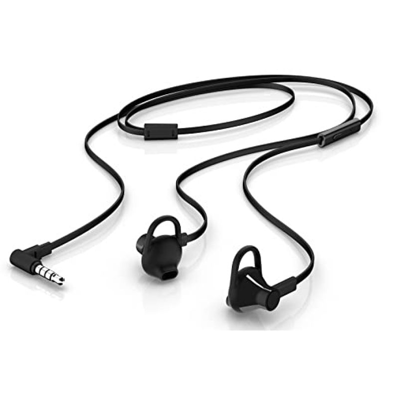 Hp 150 Black Wired On Ear Headset With In-Line Microphone/Taggle-Free With Long & Flat Cord/1 Year Rtb Warranty, X7B04Aa (Black)