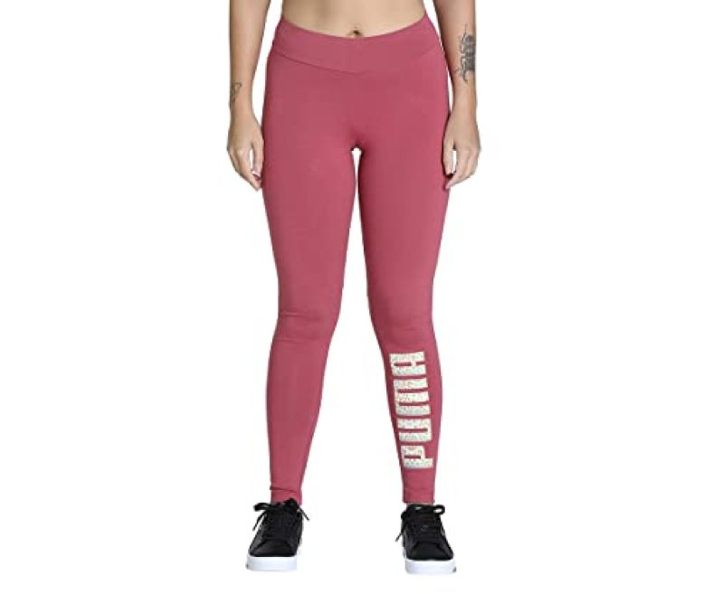 Puma Women’S Skinny Leggings (67040296_Mauvewood_L)