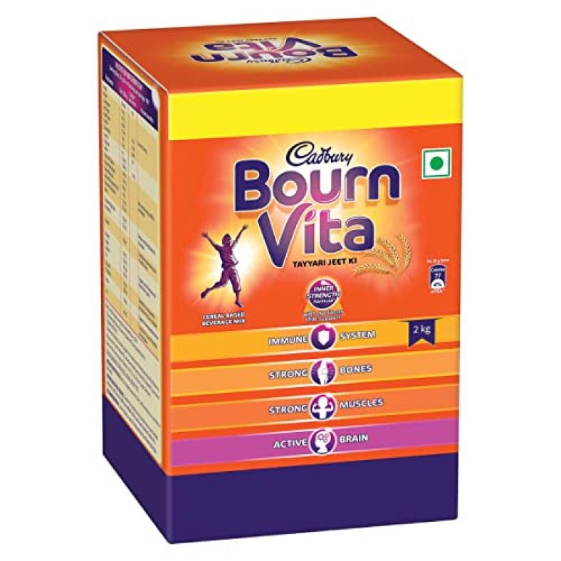 Cadbury Bournvita Chocolate Nutrition Drink, 2 Kg