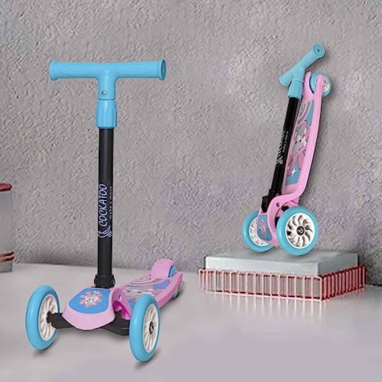 Cockatoo Rat&Cat Series Ks01, Kick Scooter For Kids 3 To 10 Years Boys & Girls, Kick Scooter With Pvc Wheels,Kids Scooter (6 Month Warranty)