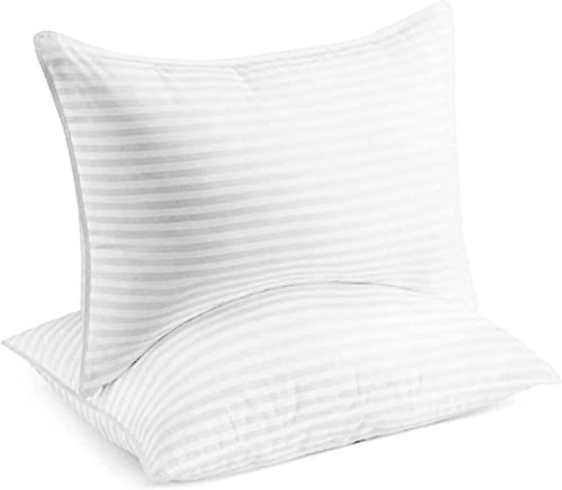 Arcova Home Bed Pillows For Sleeping- Queen Size,Pack Of 2, Cooling Hotel Quality With Premium Soft Down Alternative Fill For Back, White