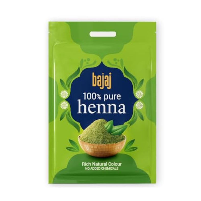 Bajaj 100% Pure Henna 500 Gm