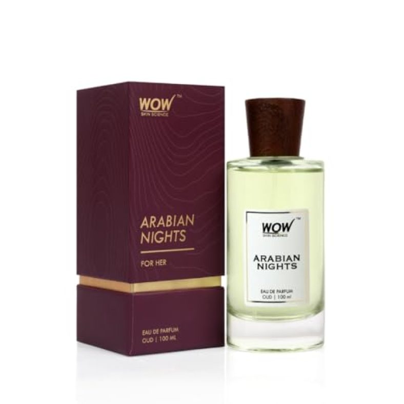 Wow Skin Science Arabian Nights | Oud Eau De Parfum | Premium Valentine’S Day Gift For Women | Long Lasting Luxury Perfume For Her | 100Ml