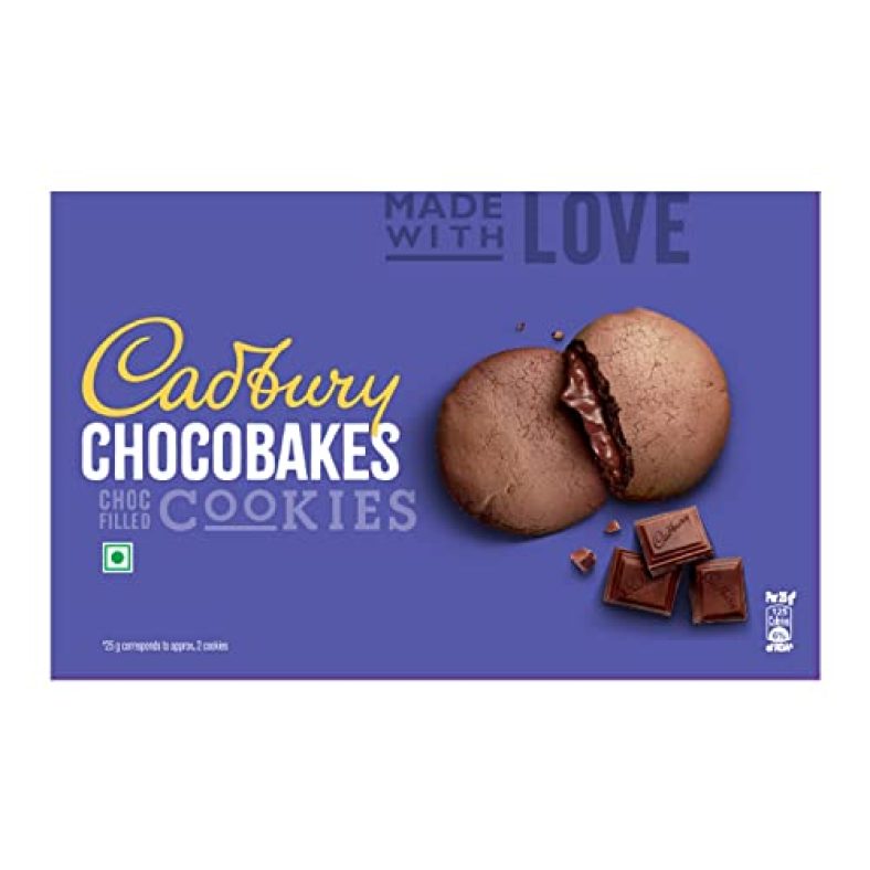 Cadbury Chocobakes Chocfilled Cookies, 300 G
