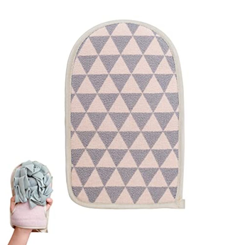 Exfoliating Gloves For Dead Skin By Azah 2 In 1 Body Dead Skin Remover & Tan Removal For Smooth Clear Skin