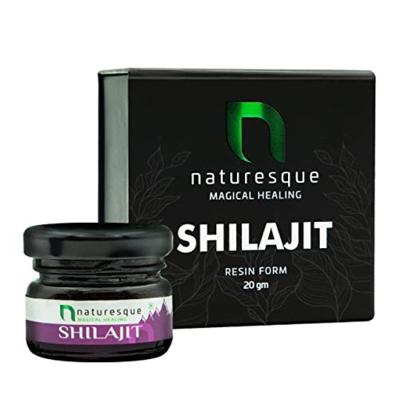 Naturesque Magical Healing Naturesque Ayurvedic Pure Original Himalayan Shilajit/Shilajeet Resin Enhancing Strength And Stamina Ultimate Performance Booster For Men And Women – 20G Pack Of 1