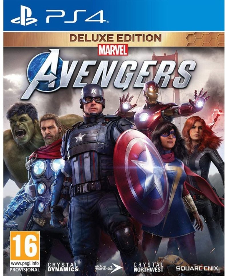 Marvel’S Avengers (Deluxe Edition)(For Ps4)