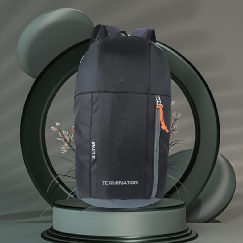 Terminator Unisex Backpack For School/Office/Travel/Casual Outdoor Hiking Backpack 15 L Backpack(Black)