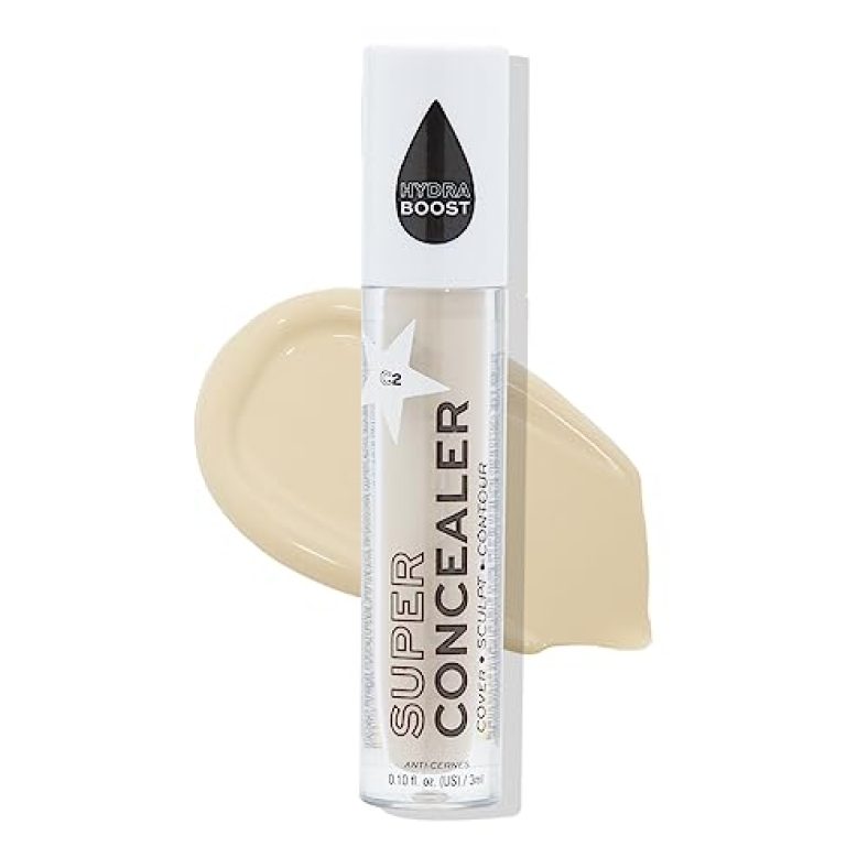 Relove- Super Concealer- Radiant Matte- C2 | Hydrating Formula Preventing Dryness | Brightening Radiant Finish | Weightless Formula For Effortless Application |Easily Blendable | 3Ml