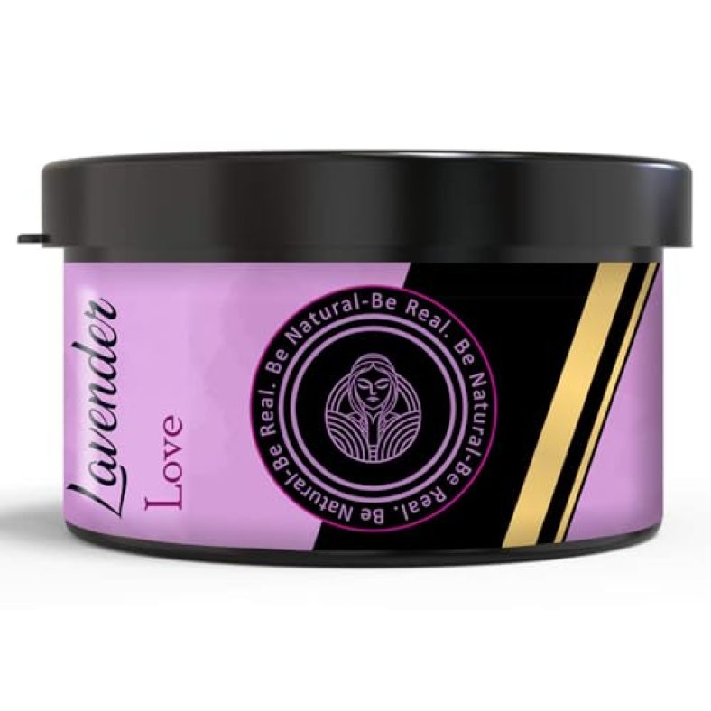 The Old Natural Lavender Love Dashboard Car Freshener | Essential Oil Based Car Perfumes (Lavender Love)