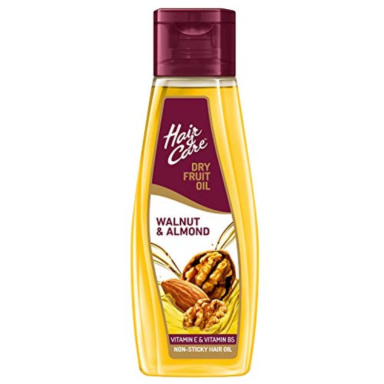 Hair & Care Dry Fruit Oil With Walnuts, Almonds & Vitamin E| Reduce Hairfall |Stronger & Silkier Hair | 500 Ml