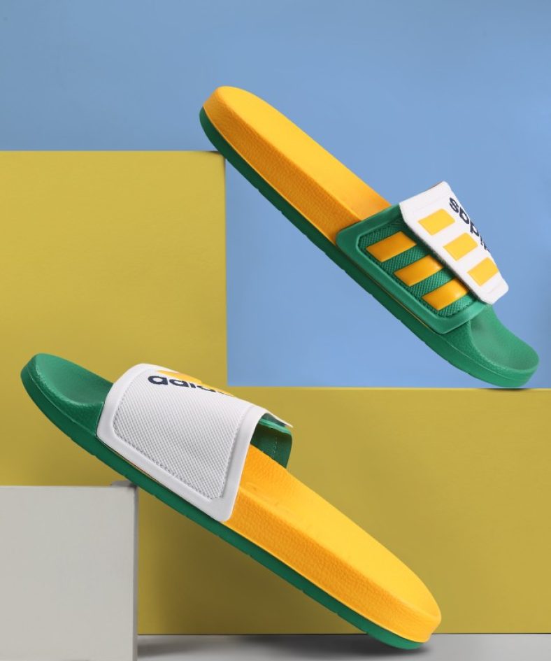 Adidas Men Adilette Tnd Slides(White 11)