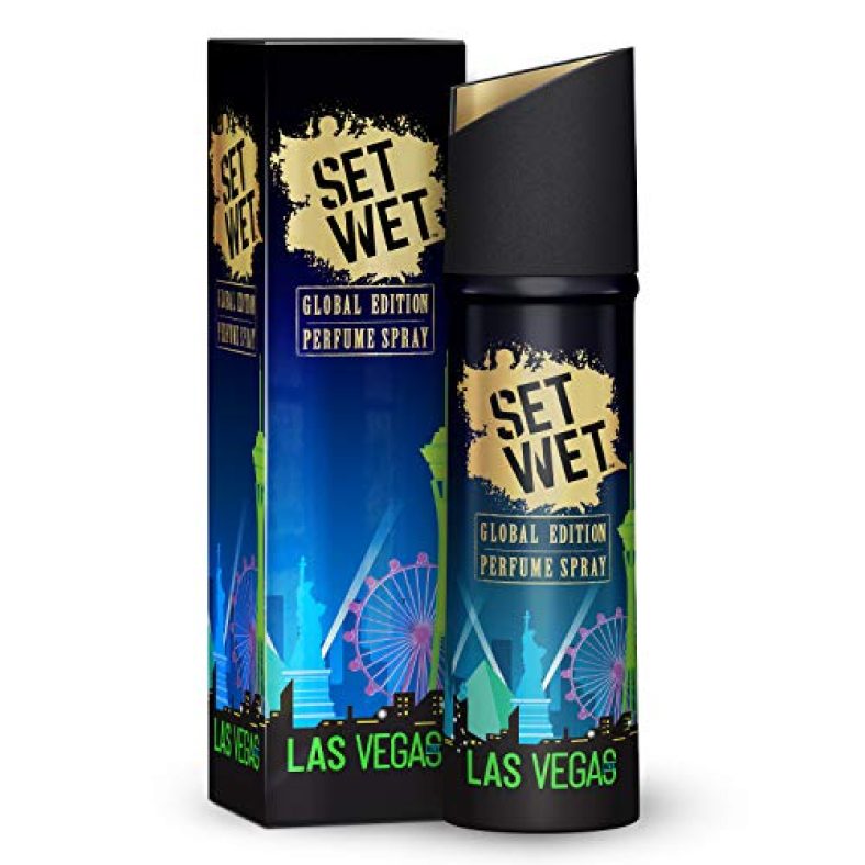 Set Wet Global Edition Perfume Spray, Las Vegas Live, 120 Ml