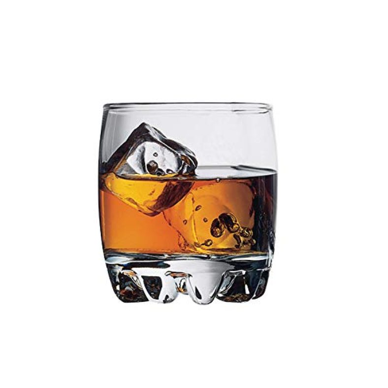 Pasabache Sylvana Whisky Glass Set, 315Ml, 6-Pieces, Transparent