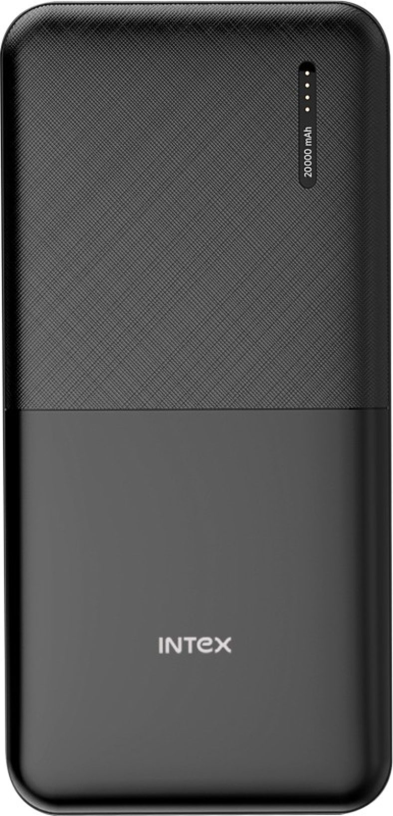 Intex 20000 Mah 12 W Power Bank(Coal Black, Lithium Polymer, Fast Charging For Mobile)