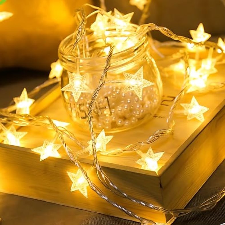 Bitsy Bloom 25 Led 4 M String Night Light Diwali Decorative Light Perfect For Outdoor Decor Ideal Birthday Decorations