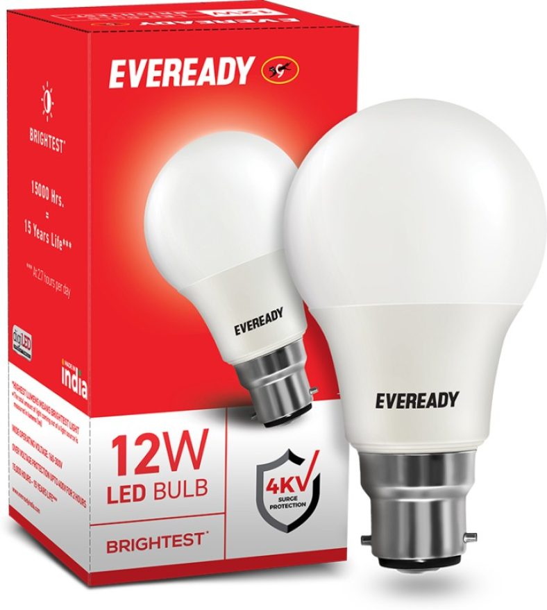 Eveready 12 W Standard B22 Led Bulb(White)