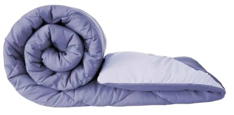 Status Reversable Solid Comforter Double Bed Blanket For Winter//Double/Gsm- 220/Size -220 X 210 Cm (Design B)