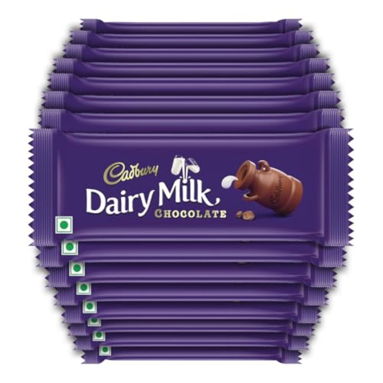 Cadbury Dairy Milk Chocolate Bar, 52 Gram Maha Pack (Pack Of 15)