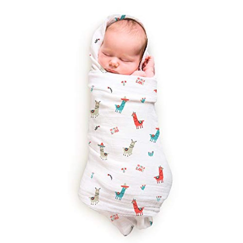 Rabitat Bamboo Swaddle Pamper Soft 47″X47″ (City Lights)