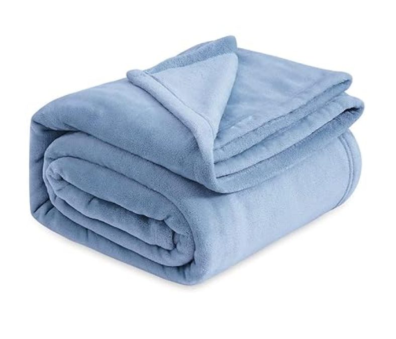 Vas Collections Premium Plush Solid Summer Single Bed Dohar/Ac Blanket | 200 Gsm Reversible Lightweight Cozy Soft For Bed, Sofa, Couch, Travel & Camping| 225X150 Cm – Aqua, Polyester