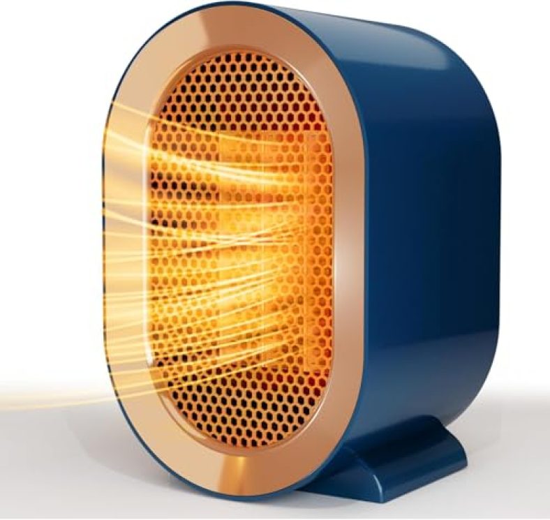 Jp Enterprise Electric Heater Indoor Portable Fast Heating Small Heater Two-Speed Temperature Adjustment Safe And Quiet For Bathroom Office Desk Baby Room, Winter Heating, Stay Warm, Heater.