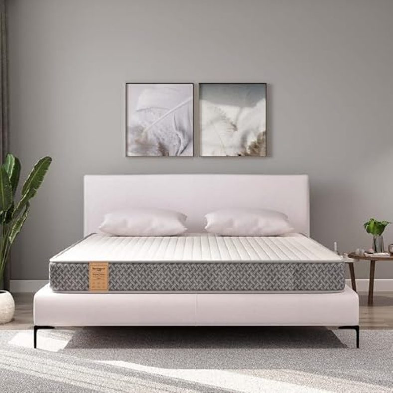 Springwel Easy Pureortho Cleantech Pro 6 Inch Queen Size Mattress (Size- 72X60X6 Inches)