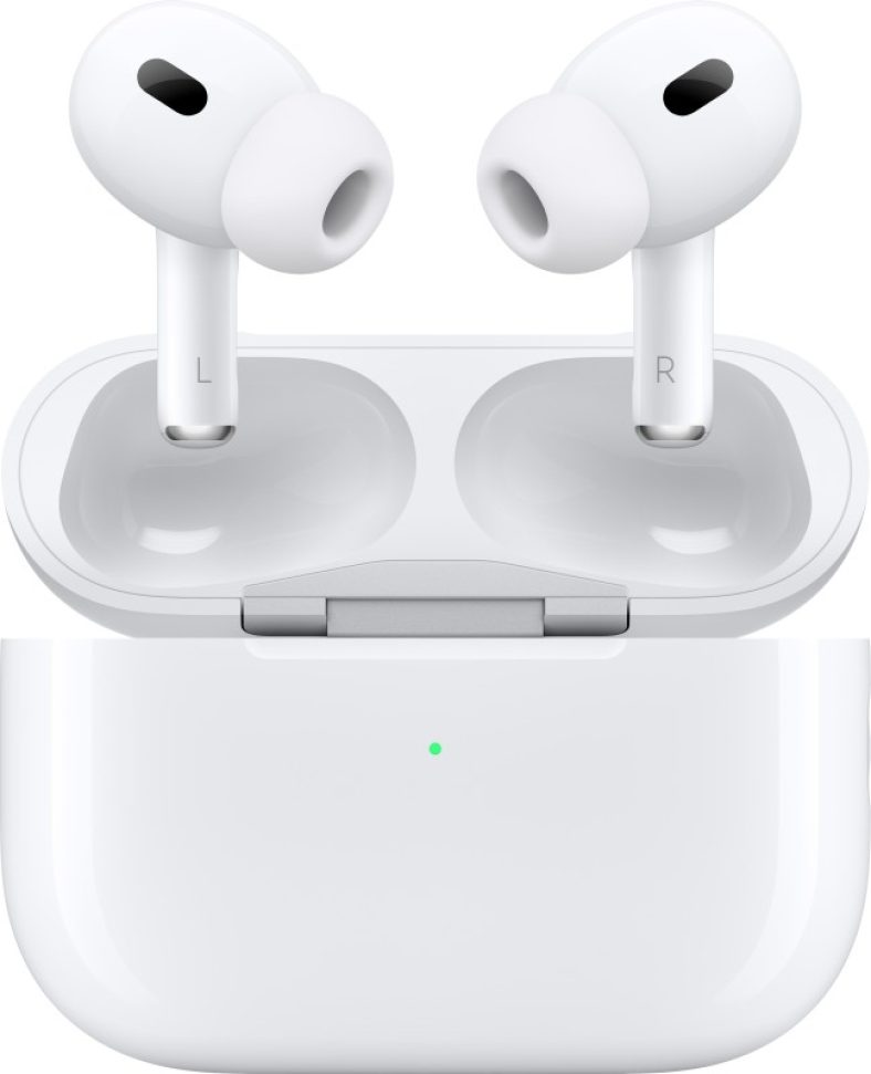 Apple Airpods Pro (2Nd Generation) With Magsafe Case (Usb-C) Bluetooth(White, True Wireless)