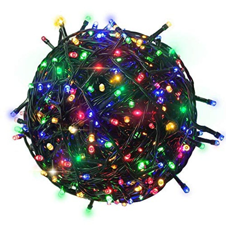 Desidiya Led String Serial Light 45 Mtr With 8 Modes Changing Controller. Waterproof & Flexible Copper Led Serial String Lights,Home Decoration (Multicolor) Pack Of 1, 45 Meters
