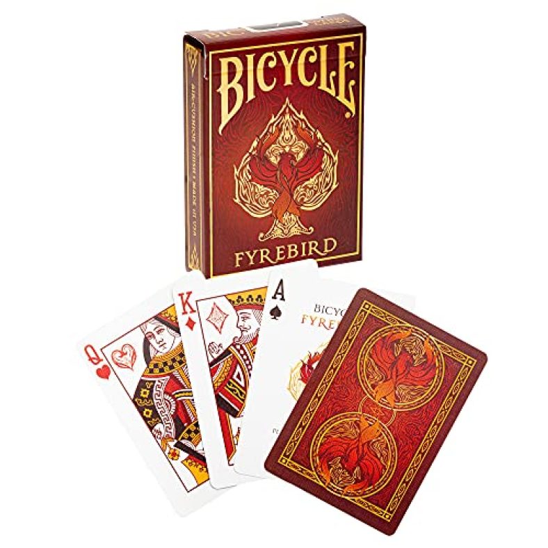Bicycle Fyrebird Playing Cards For All Ages,Pack Of 1