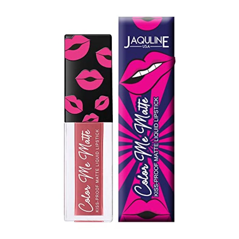 Jaquline Usa Color Me Matte Long Lasting Liquid Lipstick Enriched With Vitamin E & Tea Tree Oil (Coffee Brown-5 Ml)