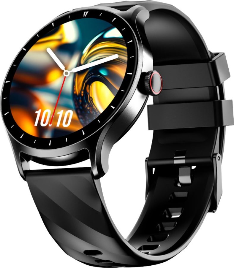Cellecor Hype 1.50″ Hd Ips Display With 500 Nits | Bt-Calling | Voiceassistant Smartwatch(Black Strap, Free Size)