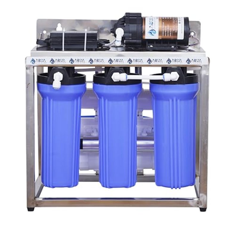 Aqua Jiva Star 25 Lph Commercial Ro Water Purifier Ro + Copper + Tds Adjuster Heavy Duty Stainless Steel Material Best For Commercial Needs