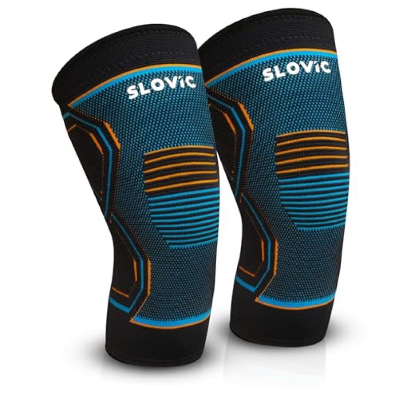 Slovic Knee Support For Men Gym | Knee Caps For Women For Pain Relief| Knee Support For Men Sports| Knee Cap For Men Pain Relief| Knee Pain Relief Products | Knee Support For Cycling | Medium
