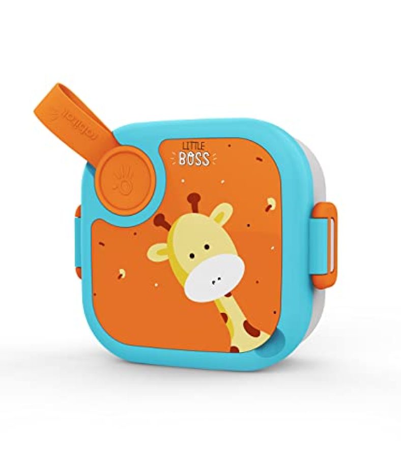 Rabitat Lunchmate Mini Stainless Steel Lunch Box Little Boss 500 Ml – 2 Years Brand Warranty | Tiffin Box For Kids | Steel Lunch Box For School Girls And Boys