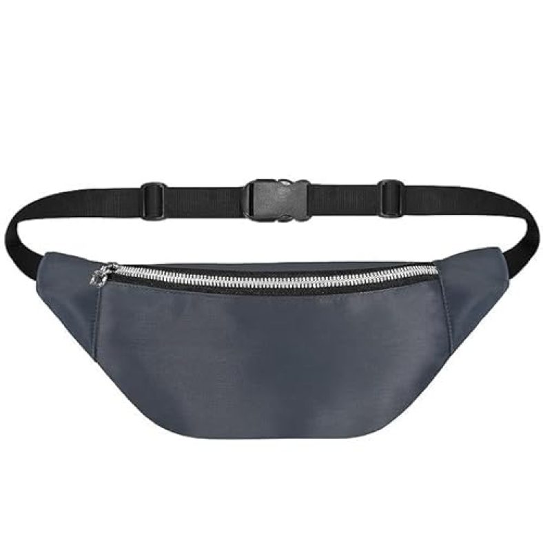 Avolusion Travel Waist Bag Stylish And Functional Waist Bags For Men And Women Waterproof, Leather Waist Bag With Adjustble Waist Belt Travel Waist Pouch