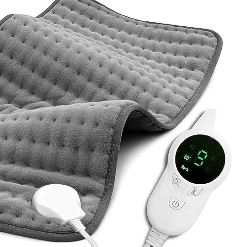 Expertomind Large Heating Pad For Back Pain, Period Cramps, Knee Pain Relief, Shoulder Pain, Legs/Plus Size Orthopedic Dynamic Heater For Therapy, Hot Electric Heating Pad For Pain Relief