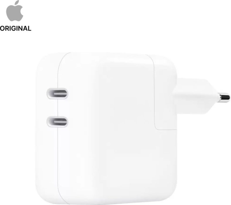 Apple 35 W 5.4 A Wall Charger For Mobile(White)