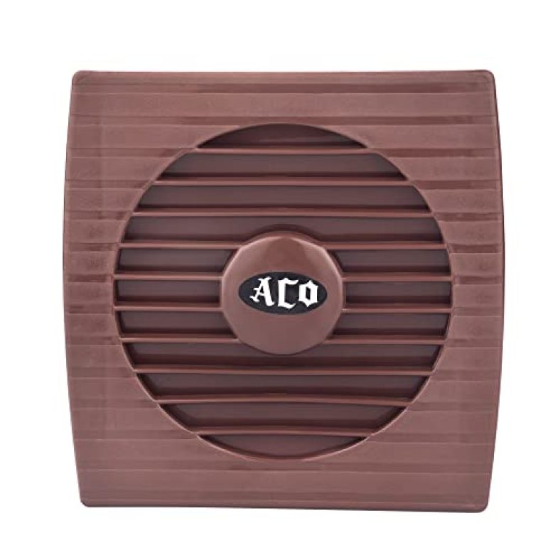 Aco® Ventilating Exhaust Fan 10Ap For Home, Bathroom And Kitchen | 100Mm | 100% Copper Motor (Brown)