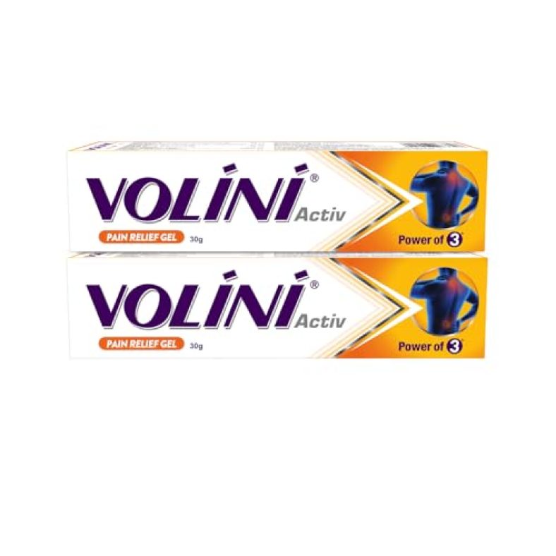 Volini Activ Pain Relief Gel 30 Gm (Pack Of 2)