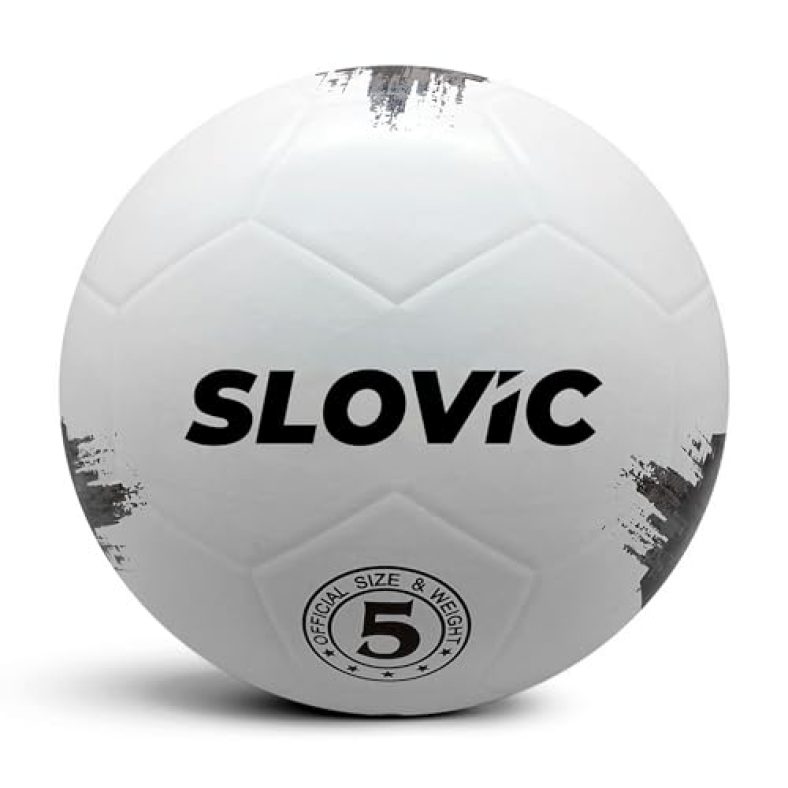 Slovic Professional Football [Size-5] | Hard Ground Foot-Ball | Ideal For Grass Ground & Artificial Turf | Training Foot Ball | Soccer Ball | Footballs For Men & Women